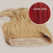 Halo Color DARK RED GVA hair_Luxury line.
