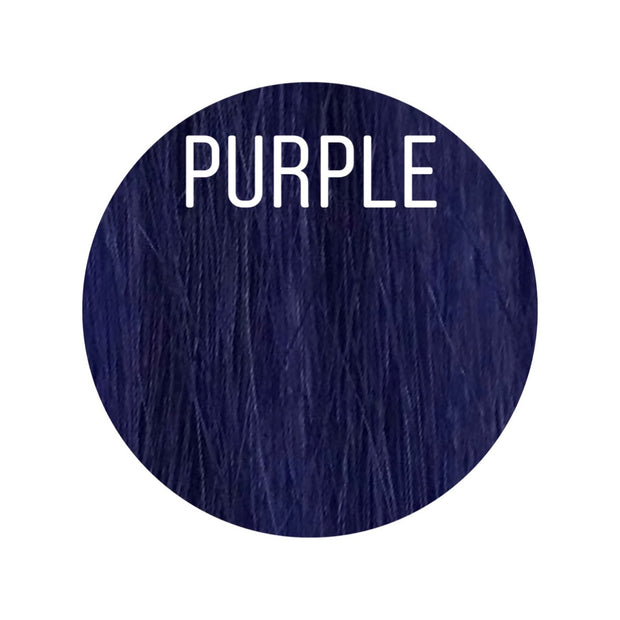 Tapes Invisible Color PURPLE GVA hair_One donor line.