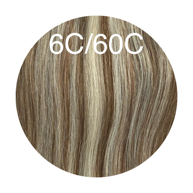 Hair Clips Color _6C/60C GVA hair_Luxury line.