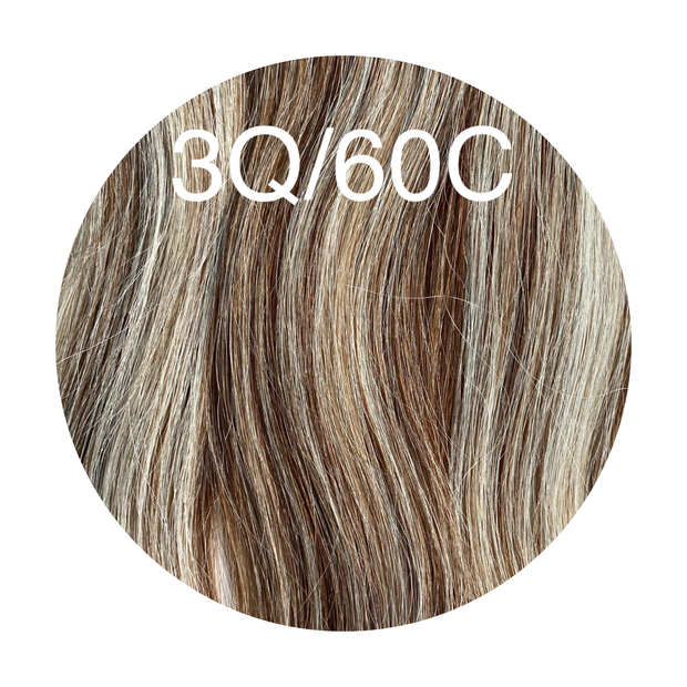 Tapes Invisible Color _3Q/60C GVA hair_Luxury line.