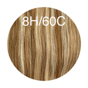 Hair Clips Color _8H/60C GVA hair_Luxury line.