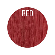 Bangs Color RED GVA hair_One donor line.