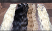 Hair Clips Color ORANGE GVA hair_One donor line.