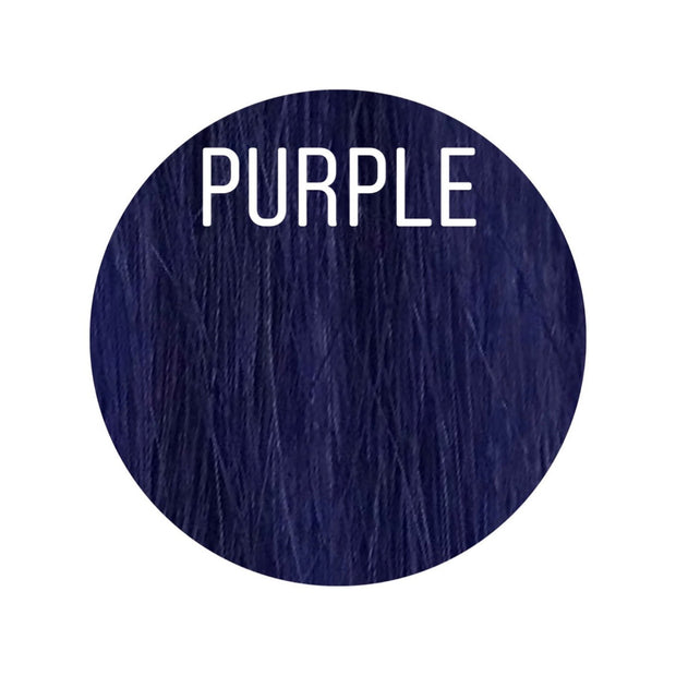 Hair Ponytail Color PURPLE GVA hair_One donor line.