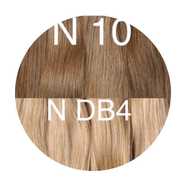 Hair Wefts Hand tied / Bundles Color _10/DB4 GVA hair_One donor line.