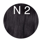 Hair Wefts Hand tied / Bundles Color 2 GVA hair_One donor line.
