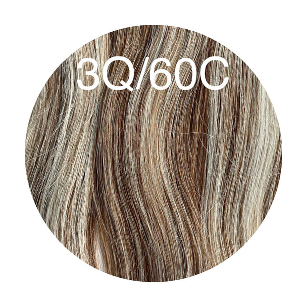 Hair Wefts Hand tied / Bundles Color _3Q/60C GVA hair_Luxury line.