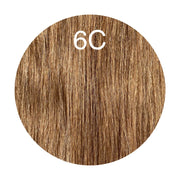 Hair Wefts Hand tied / Bundles Color 6C GVA hair_Luxury line.