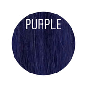 Hair Wefts Hand tied / Bundles Color PURPLE GVA hair_One donor line.