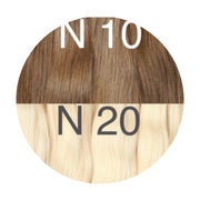 Hot Fusion, Flat Tip Color _10/20 GVA hair_One donor line.