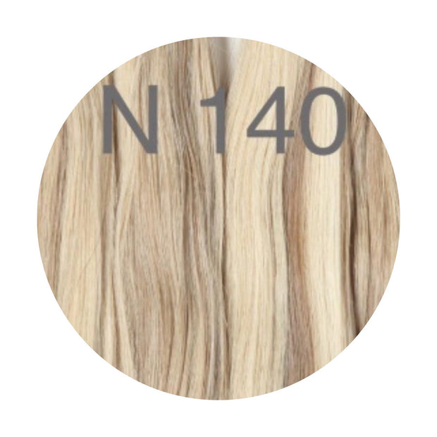 Hot Fusion, Flat Tip Color 140 GVA hair_One donor line.