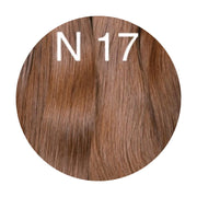 Hot Fusion, Flat Tip Color 17 GVA hair_One donor line.