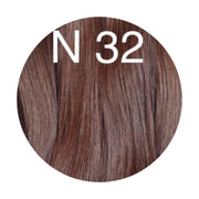 Hot Fusion, Flat Tip Color 32 GVA hair_One donor line.