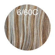 Hot Fusion, Flat Tip Color _6/60C GVA hair_Luxury line.