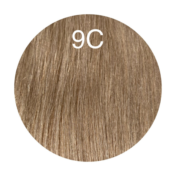 Hot Fusion, Flat Tip Color 9C GVA hair_Luxury line.