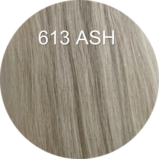 Hair Wefts Hand tied / Bundles Color 613 ASH GVA hair_Luxury line.