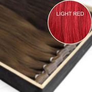 Tapes Color LIGHT RED GVA hair_Luxury line.