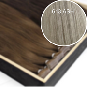 Tapes Color 613 ASH GVA hair_Luxury line.
