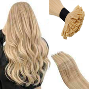 V tips Blond GVA Hair