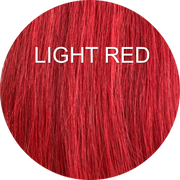 Hot Fusion, Flat Tip Color LIGHT RED GVA hair_Luxury line.