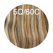 Machine Wefts / Bundles Color _5Q/60C GVA hair_Luxury line.