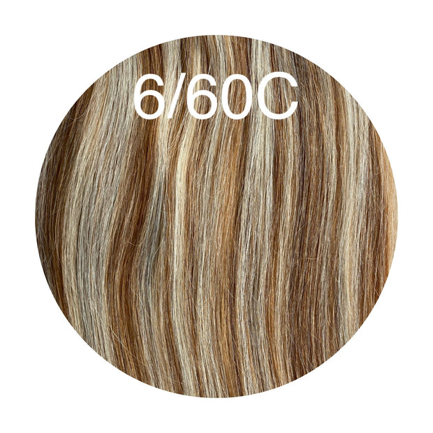 Machine Wefts / Bundles Color _6/60C GVA hair_Luxury line.