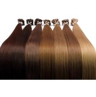 Micro links / I Tip Color 1A GVA hair_Luxury line.