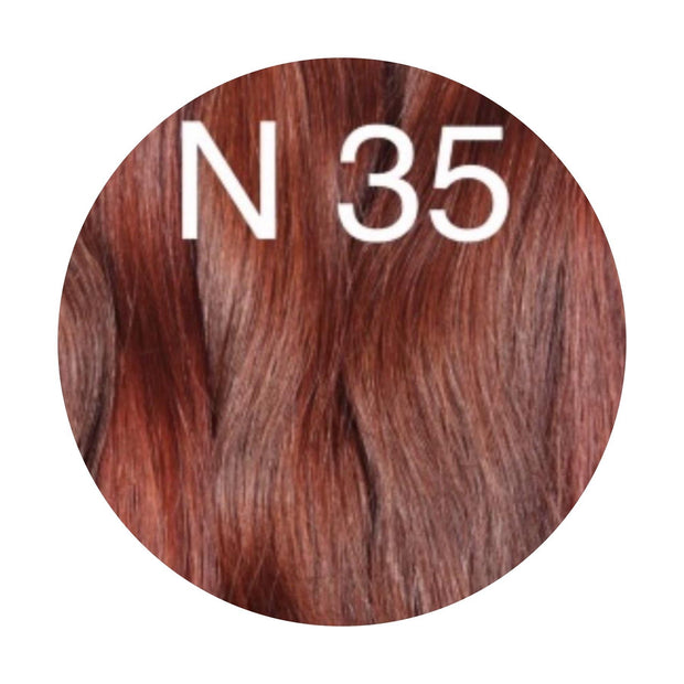 Micro links / I Tip Color 35 GVA hair_One donor line.