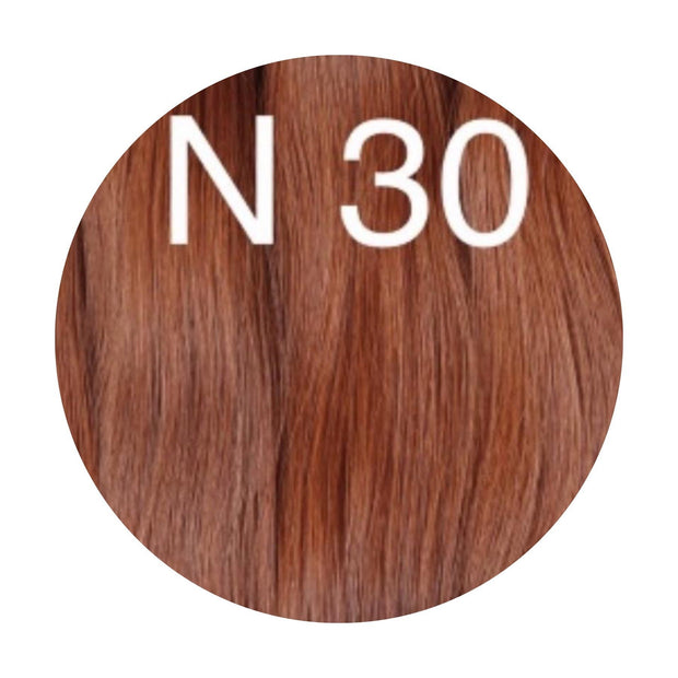 Raw Cut / Bulk Hair Color 30 GVA hair_One donor line.