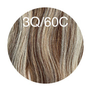 Raw Cut / Bulk Hair Color _3Q/60C GVA hair_Luxury line.