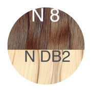 Raw Cut / Bulk Hair Color _8/DB2 GVA hair_One donor line.