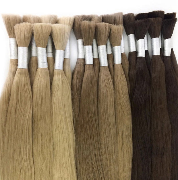Raw Cut / Bulk Hair Color _8/DB3 GVA hair_One donor line.