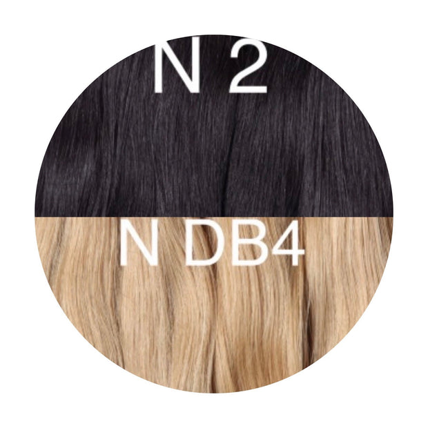 Tapes 1" Tapes 0.5" Color _2/DB4 GVA hair_One donor line.